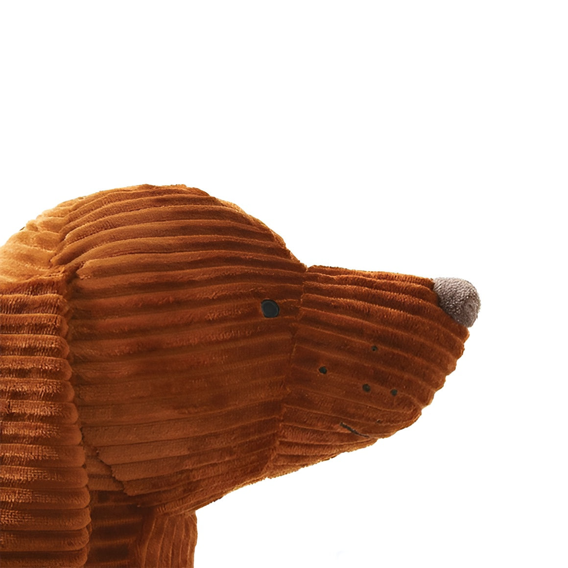 Plushdox ergonomický polštář pro jezevčíka na podporu krku a zad