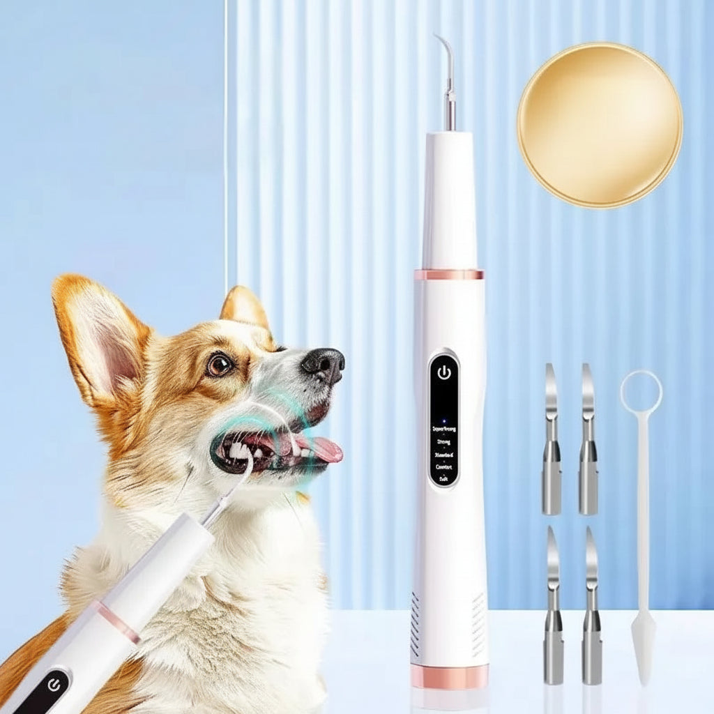 Oralpaw Ultrasonic Pet Teeth Cleaning Device With 5 Care Levels