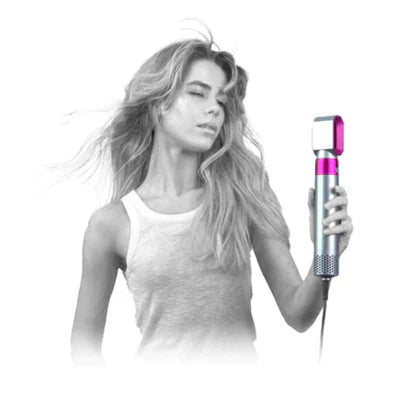 AeroLux 4-In-1 Hair Styler With Drying, Curling, Straightening And Volume