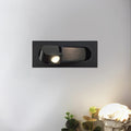 Lampada da parete LED da comodino LumaNova Arc con retroilluminazione ambientale