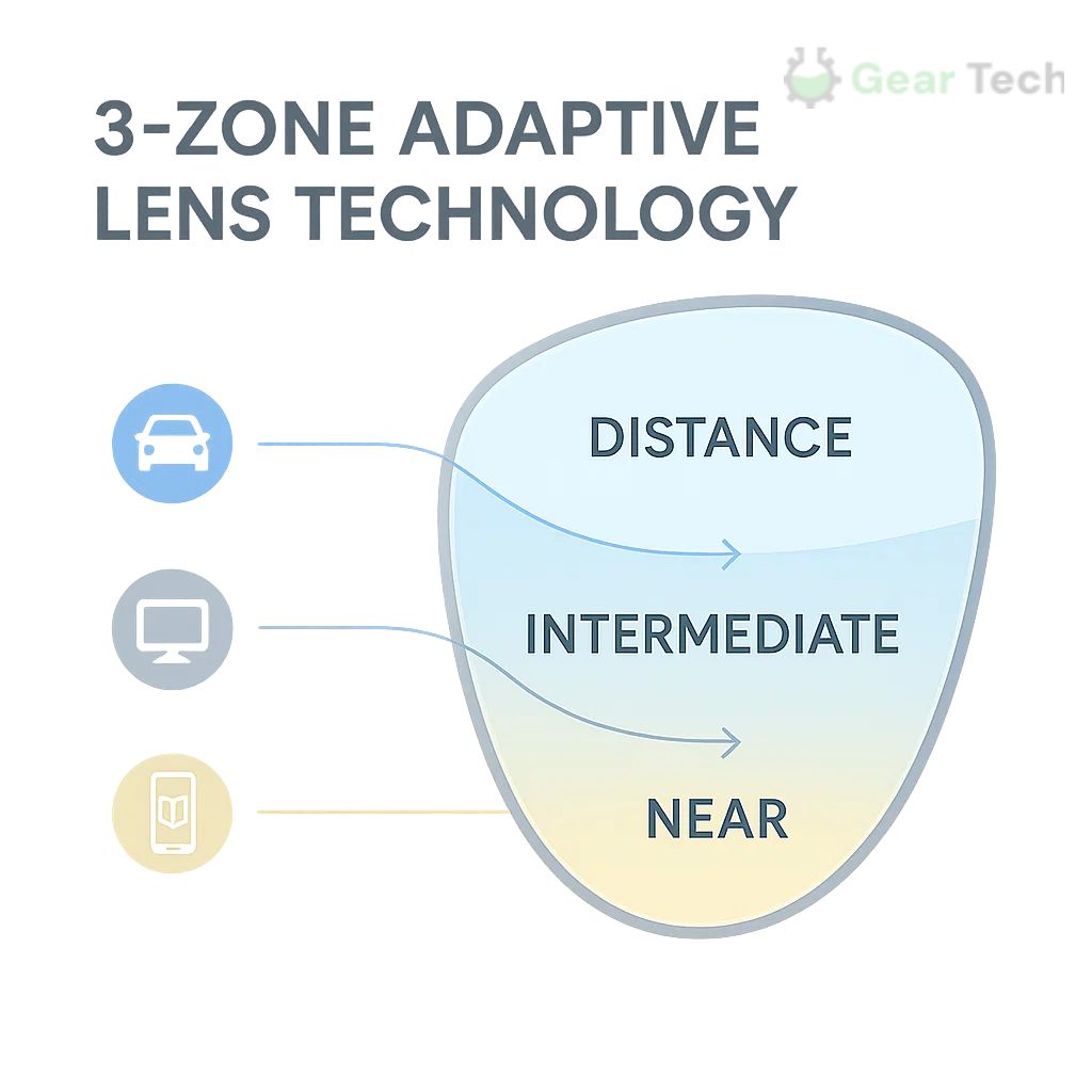 German-Designed Progressive Eyeglasses for Everyday Clarity