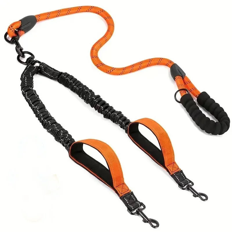 Twinstride line til to hunde med 360 graders drejefunktion
