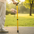 Bengala Leve de Alumínio EaseWalker para Idosos com Alívio Ergonómico nas Articulações