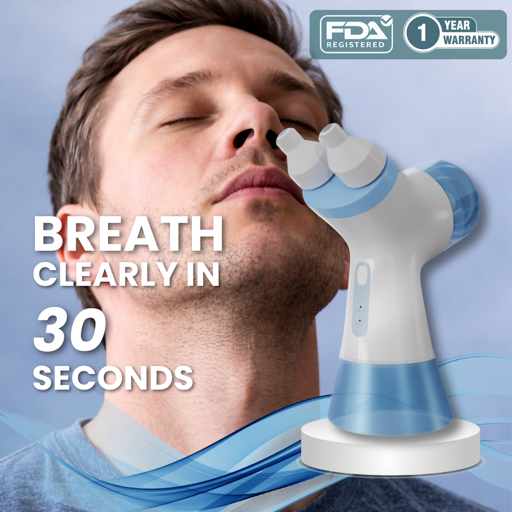 ClearBreathe Two-Stage Nose Cleaner For Easy Breathing Comfort