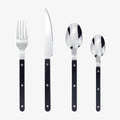 24-piece stainless steel cutlery set with engraving
