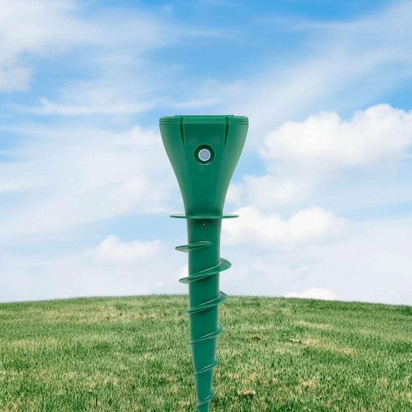 Sunsense Solar Mole Afskrækningsmiddel med vibration, vejrbestandig, støjsvag drift