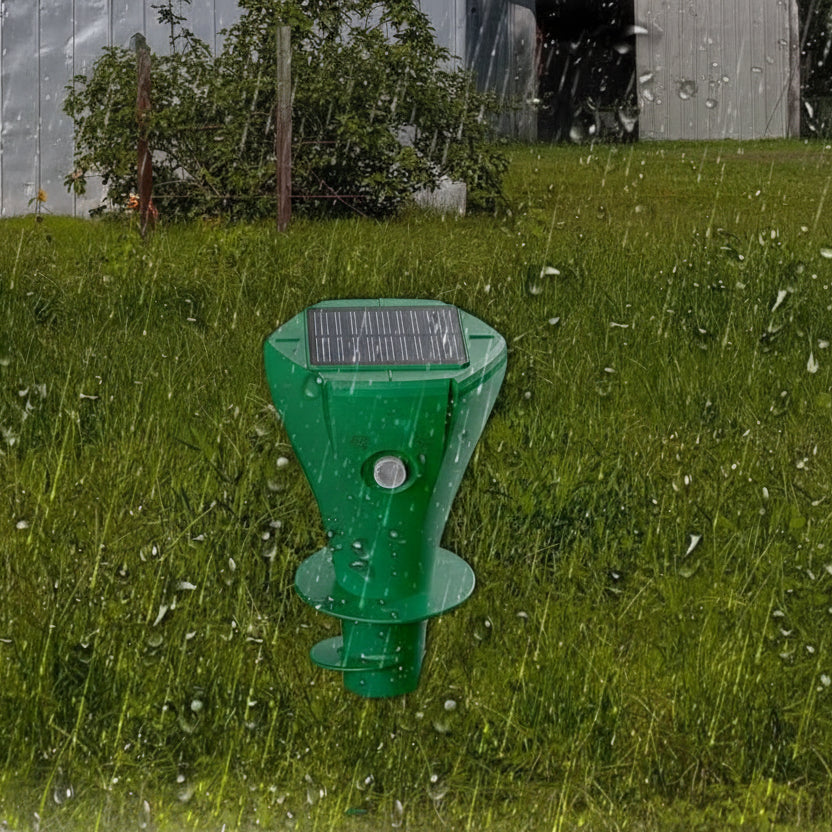 Sunsense Solar Mole Afskrækningsmiddel med vibration, vejrbestandig, støjsvag drift