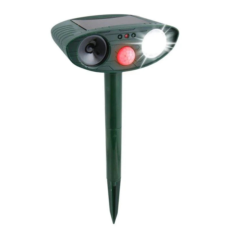 Gardawave Solar Powered Motion Sensor Ultrasonic Garden Deterrent
