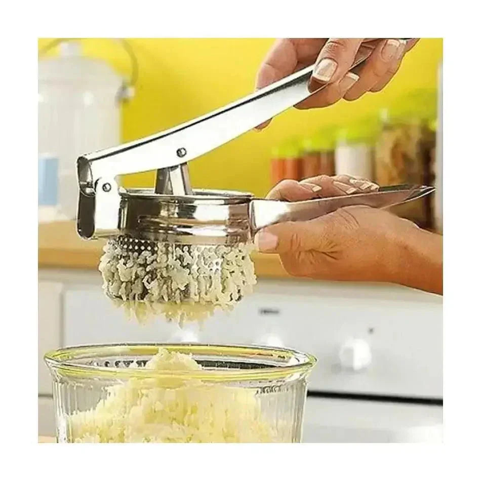 PureeCraft 3in1 ruostumattomasta teräksestä valmistettu perunapuristin kermaisille soseille kotikokeille