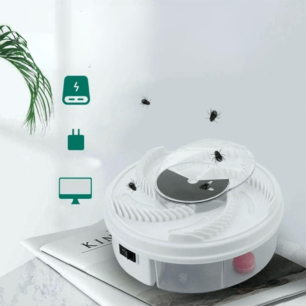 EverGuard Fly Trap With Quiet Energy Saving LED Insect Trap For Home