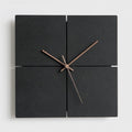 CalmTime Modern Quiet Wall Clock For Living Spaces