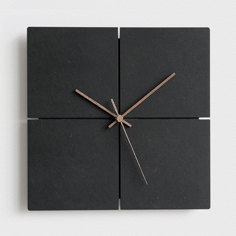 CalmTime Modern Quiet Wall Clock For Living Spaces