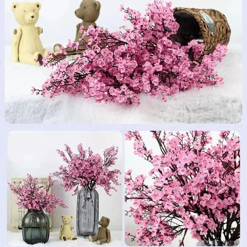 Flori artificiale PetalVista Cireș în floare, aspect natural, fără întreținere, decor pentru casă