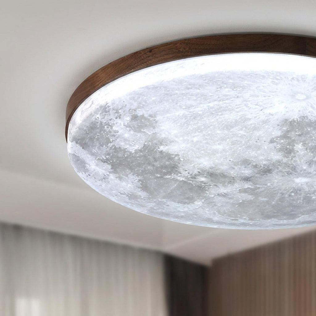 LumaQuiet Rund loftslampe med blød lysdiffusion