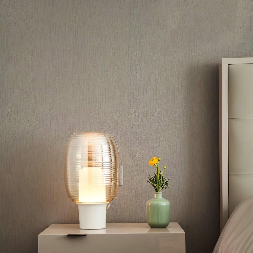 LuminaNova Asztali Lámpa Lágy, Időtlen Fénnyel a Meleg Hangulatvilágításhoz CasaLine