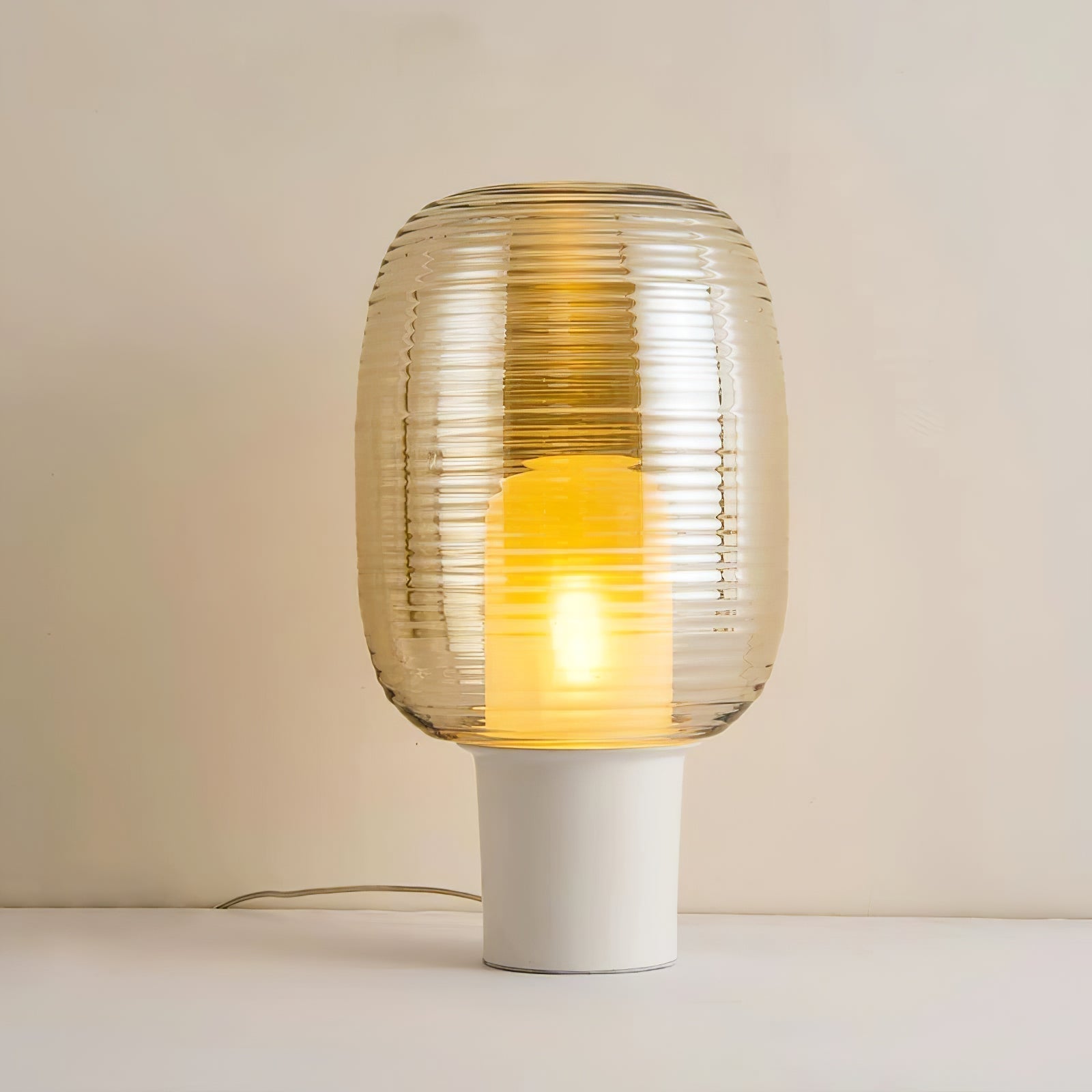 LuminaNova Asztali Lámpa Lágy, Időtlen Fénnyel a Meleg Hangulatvilágításhoz CasaLine