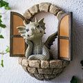Mythiccrest Håndlavet Drage Have Statue til Udendørs Udstilling