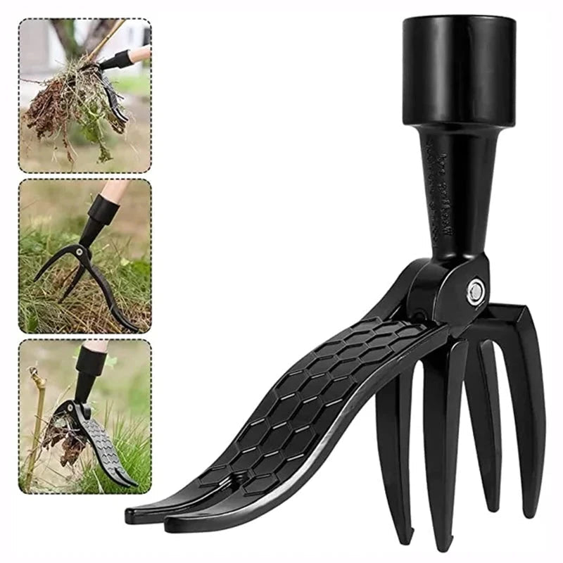 Farmcraft ergonomisk ugressfjerner med langt håndtak for enkel plenpleie