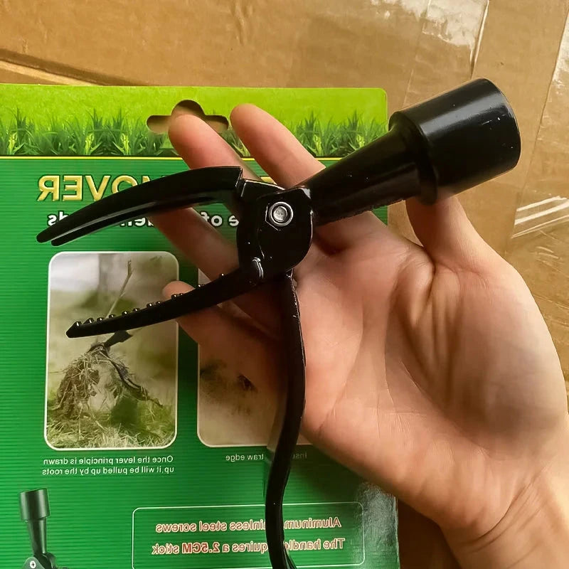 Farmcraft ergonomisk ugressfjerner med langt håndtak for enkel plenpleie