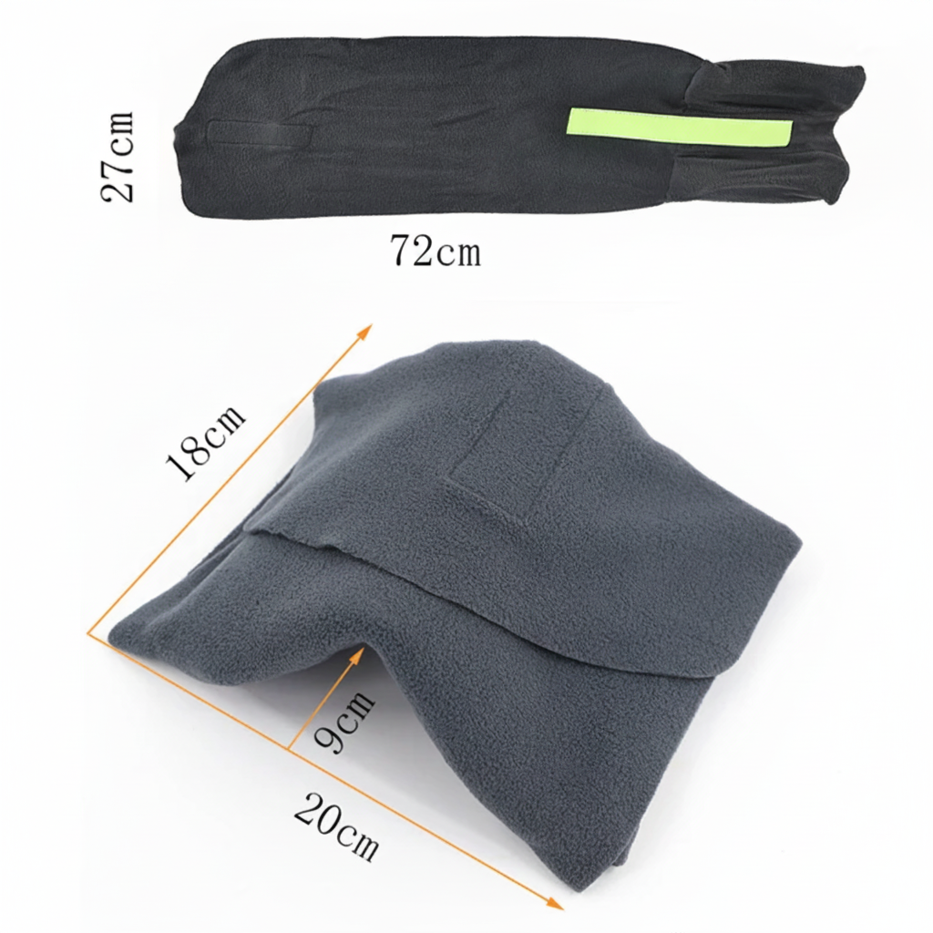 Travenap ergonomisk nakkepude til let rejse