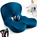 AeroLux Lumbar Cushion With Memory Foam For Office, Car, Travel