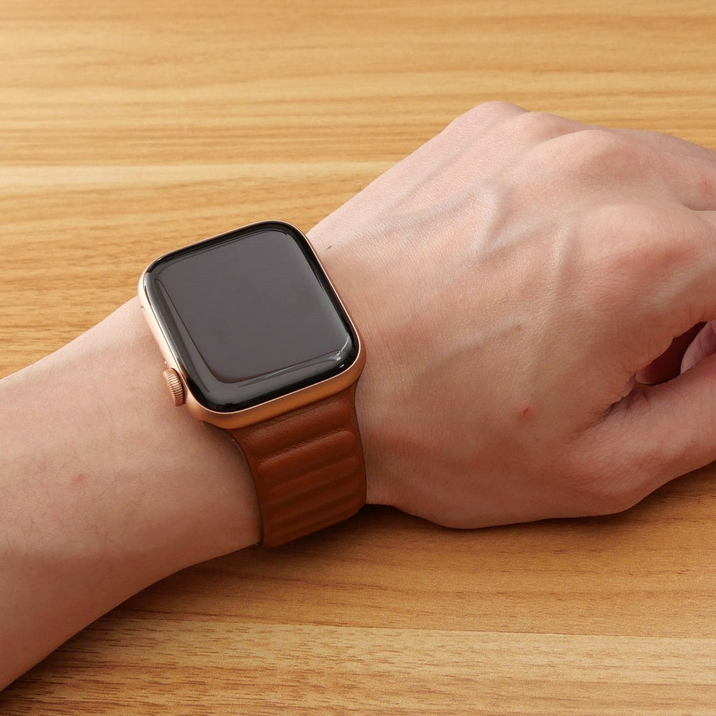 Curea LumaWrist Magnetică din Piele cu Legătură pentru Apple Watch Elite