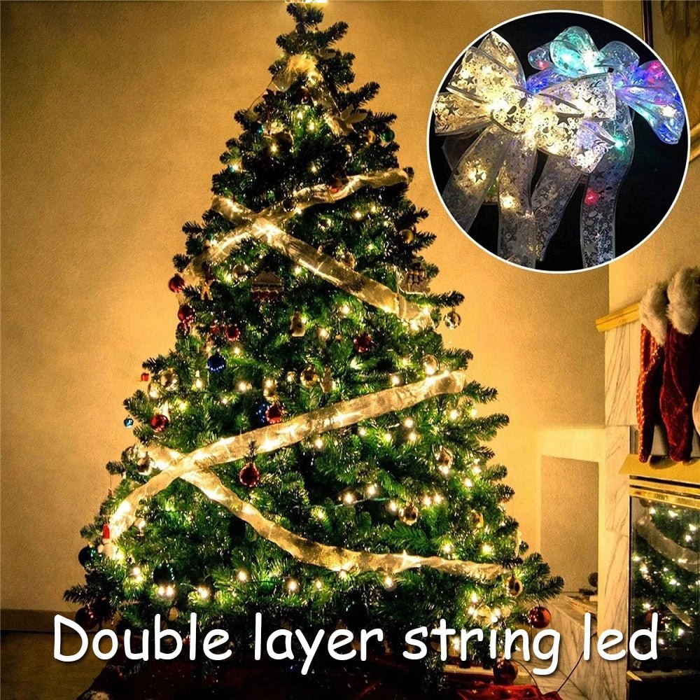 Luci a LED a doppio strato GleamTree per alberi di Natale