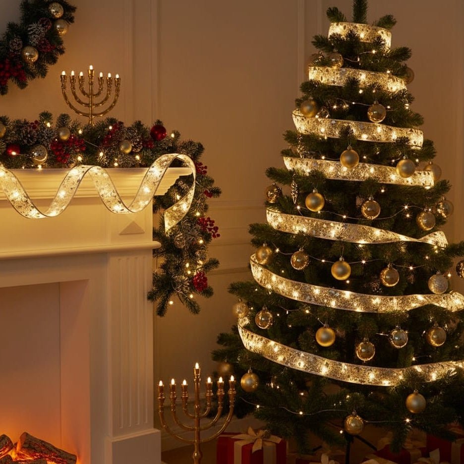 Luci a LED a doppio strato GleamTree per alberi di Natale