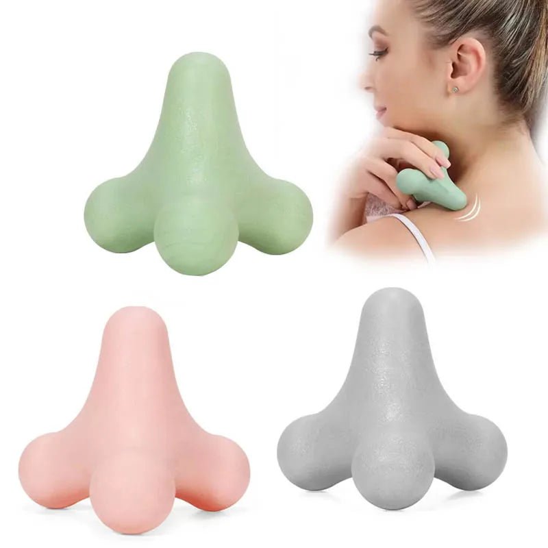 PulsePoint Four Corner Massage Ball For Deep Tissue Massage And Recovery