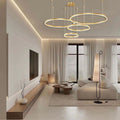 Aurelia Ring Lamp With Adjustable Aluminum And Acrylic Design, 12,500 Lumens