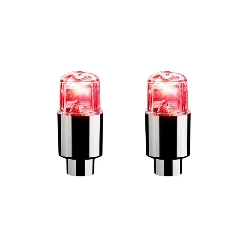 Capace LED LumaPulse pentru valve de anvelope și biciclete, cu iluminare activată prin mișcare pentru cicliști