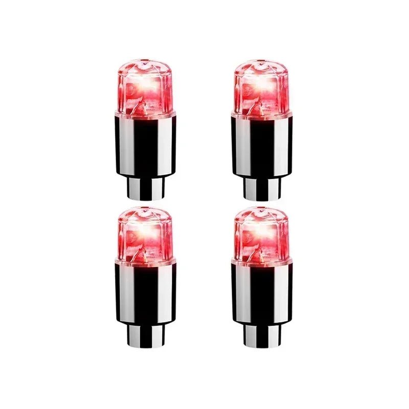 Capace LED LumaPulse pentru valve de anvelope și biciclete, cu iluminare activată prin mișcare pentru cicliști
