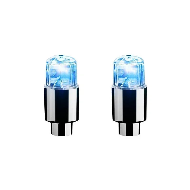 Capace LED LumaPulse pentru valve de anvelope și biciclete, cu iluminare activată prin mișcare pentru cicliști