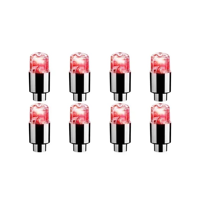 Capace LED LumaPulse pentru valve de anvelope și biciclete, cu iluminare activată prin mișcare pentru cicliști