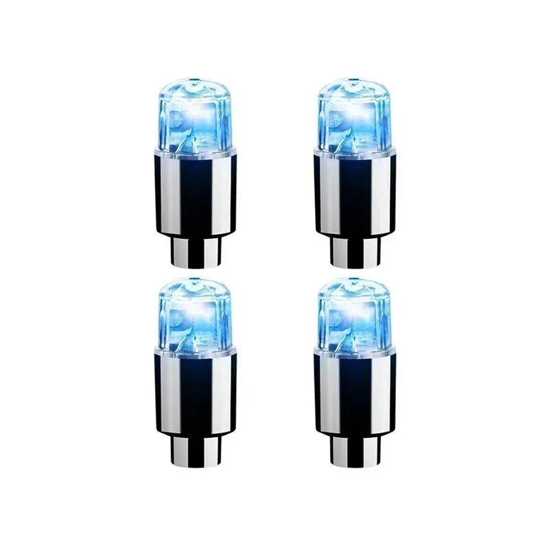 Capace LED LumaPulse pentru valve de anvelope și biciclete, cu iluminare activată prin mișcare pentru cicliști
