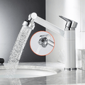 Waterwise 360-Grad-Drehbarer Wasserhahn mit Spray- und Strahl-Einstellungen