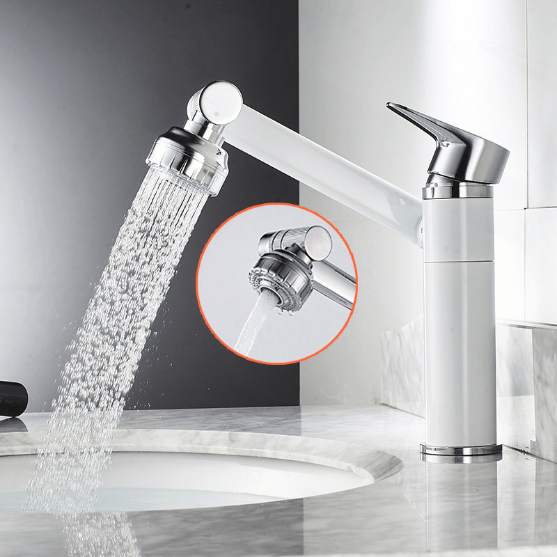 Waterwise 360-Grad-Drehbarer Wasserhahn mit Spray- und Strahl-Einstellungen