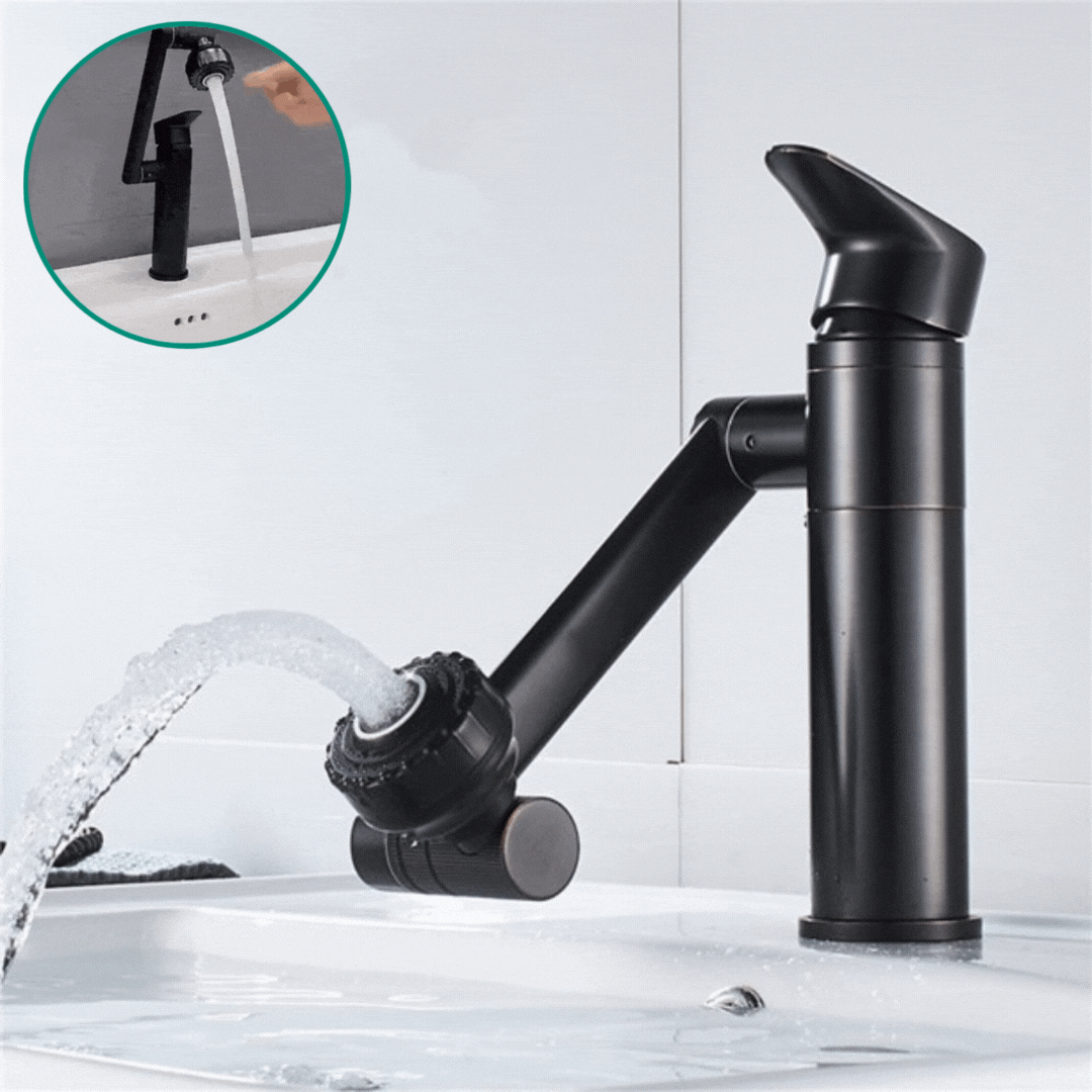 Waterwise 360-Grad-Drehbarer Wasserhahn mit Spray- und Strahl-Einstellungen