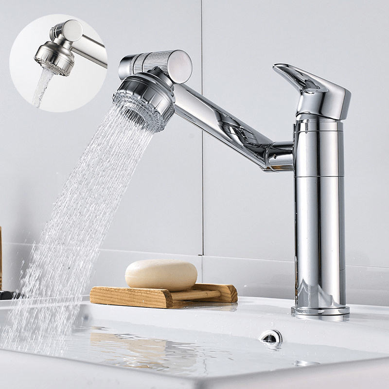Waterwise 360-Grad-Drehbarer Wasserhahn mit Spray- und Strahl-Einstellungen