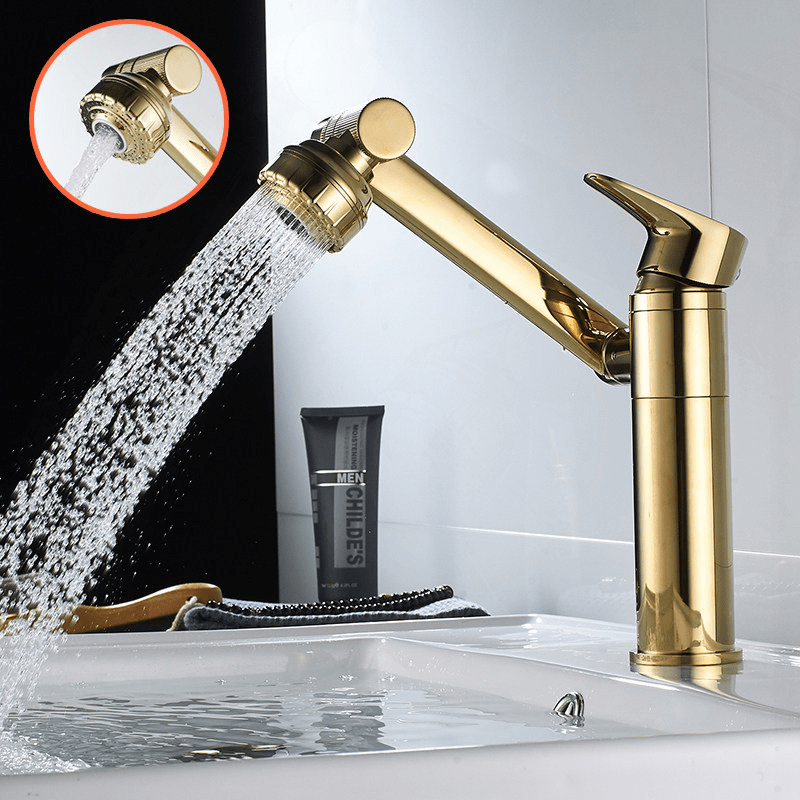 Waterwise 360-Grad-Drehbarer Wasserhahn mit Spray- und Strahl-Einstellungen
