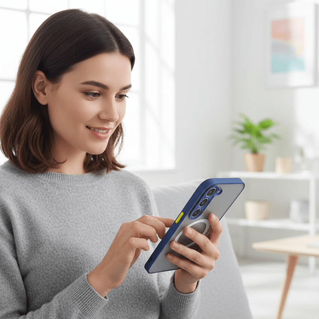 GraniteGuard Magnetische Stoßfeste Hülle für Android-Smartphones