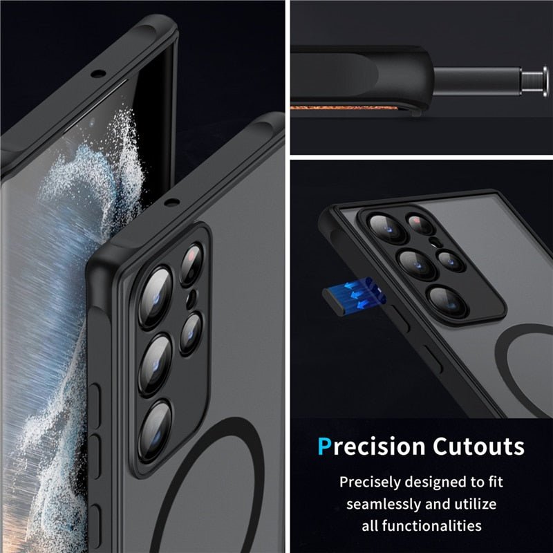 GraniteGuard Magnetische Stoßfeste Hülle für Android-Smartphones