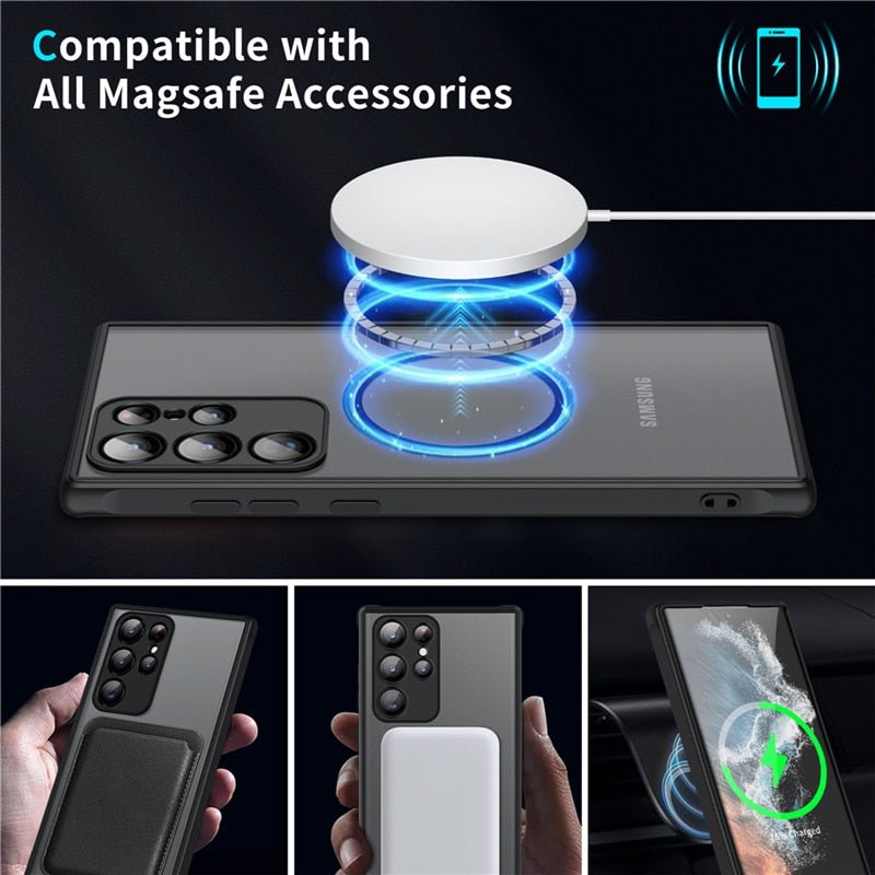 GraniteGuard Magnetische Stoßfeste Hülle für Android-Smartphones