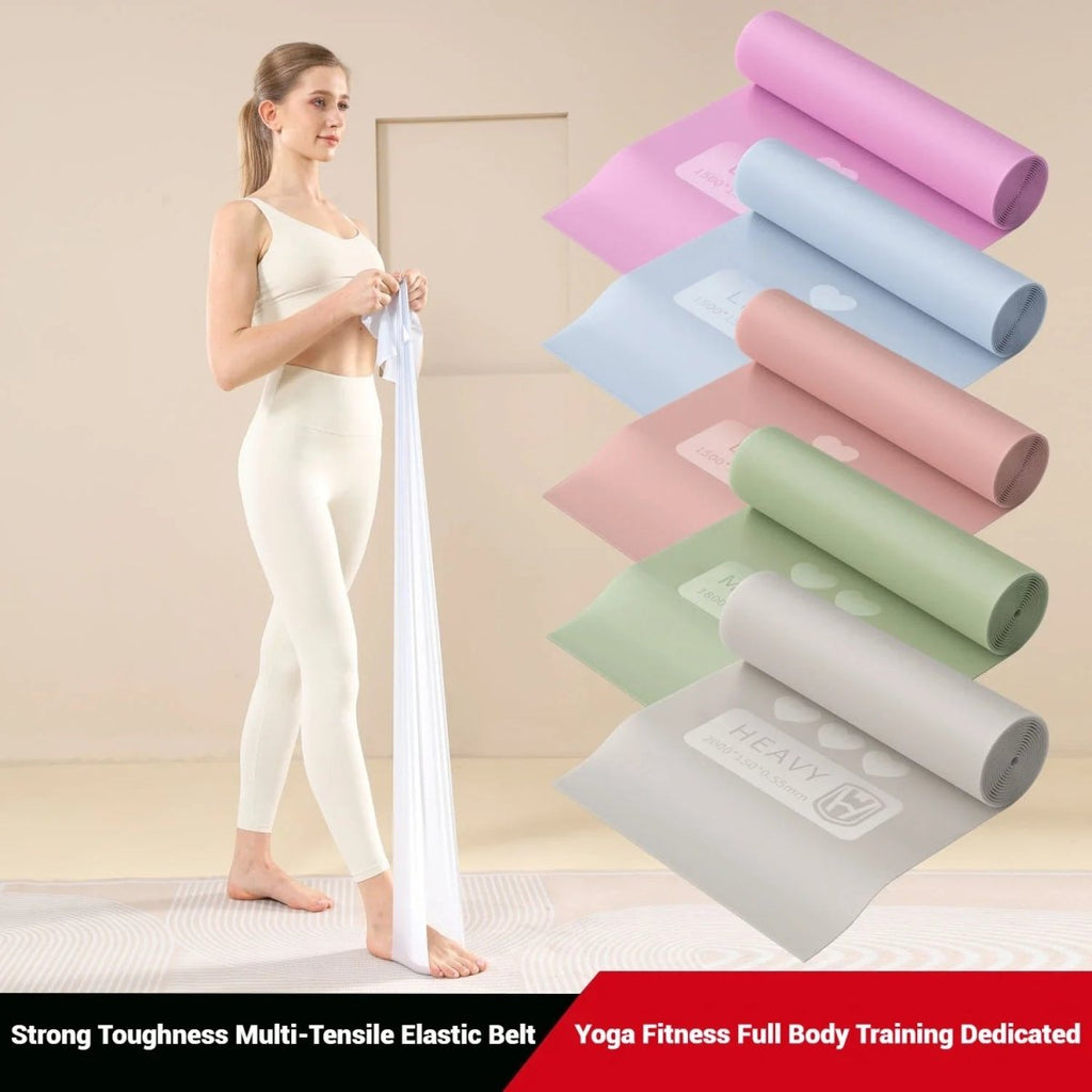 FlexEase Stretch Resistance Band For Beginners With Gentle Support And Resistance
