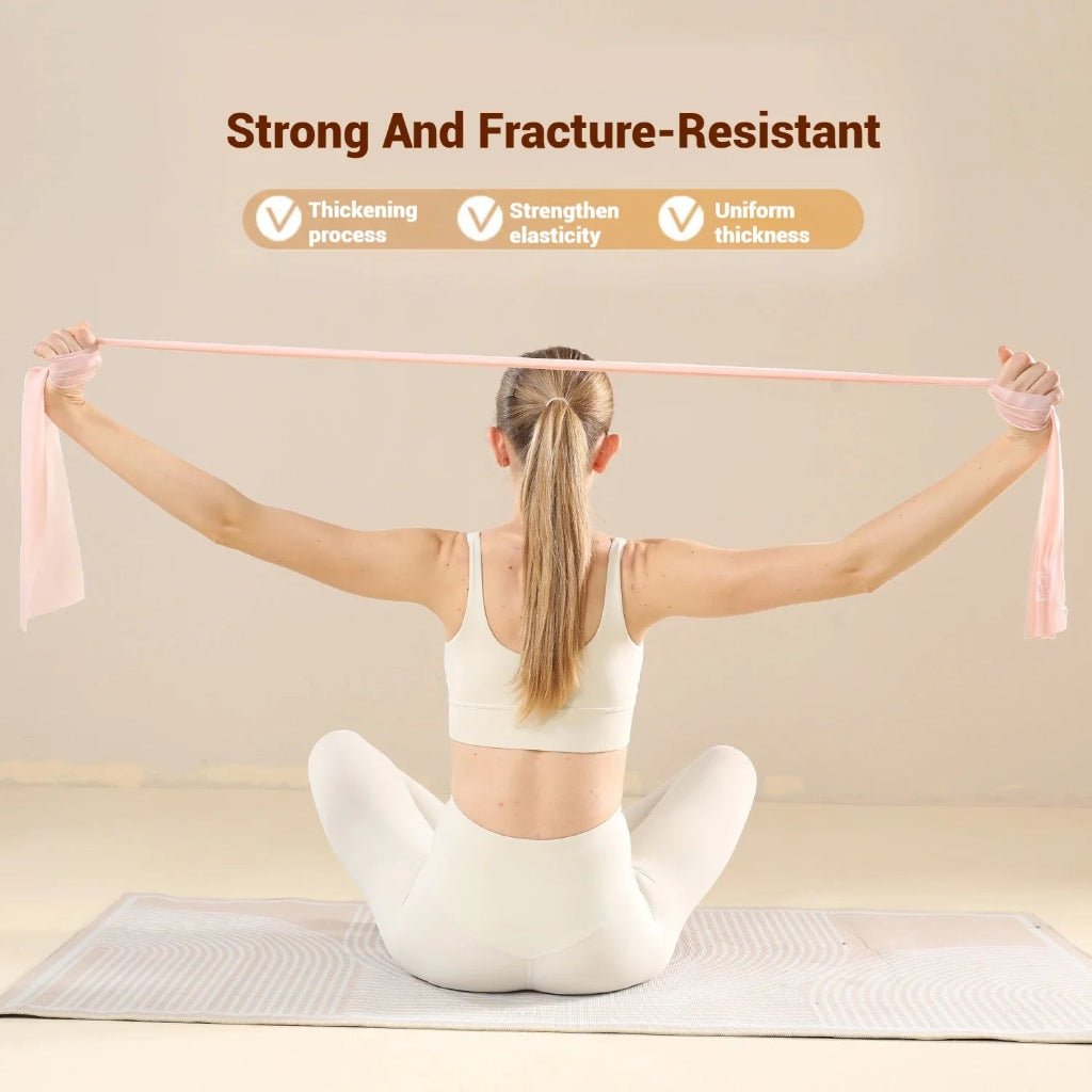 FlexEase Stretch Resistance Band For Beginners With Gentle Support And Resistance