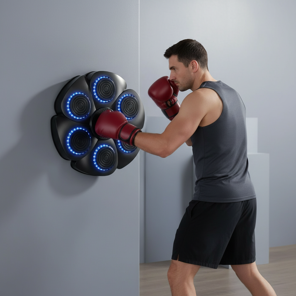 Sistema de Boxeo Inteligente PunchTech para Entrenamientos en Casa Hoy