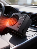 12V Ceramic Car Heater Fan | 150W-300W | Portable Defroster w/ Automatic Thermostat