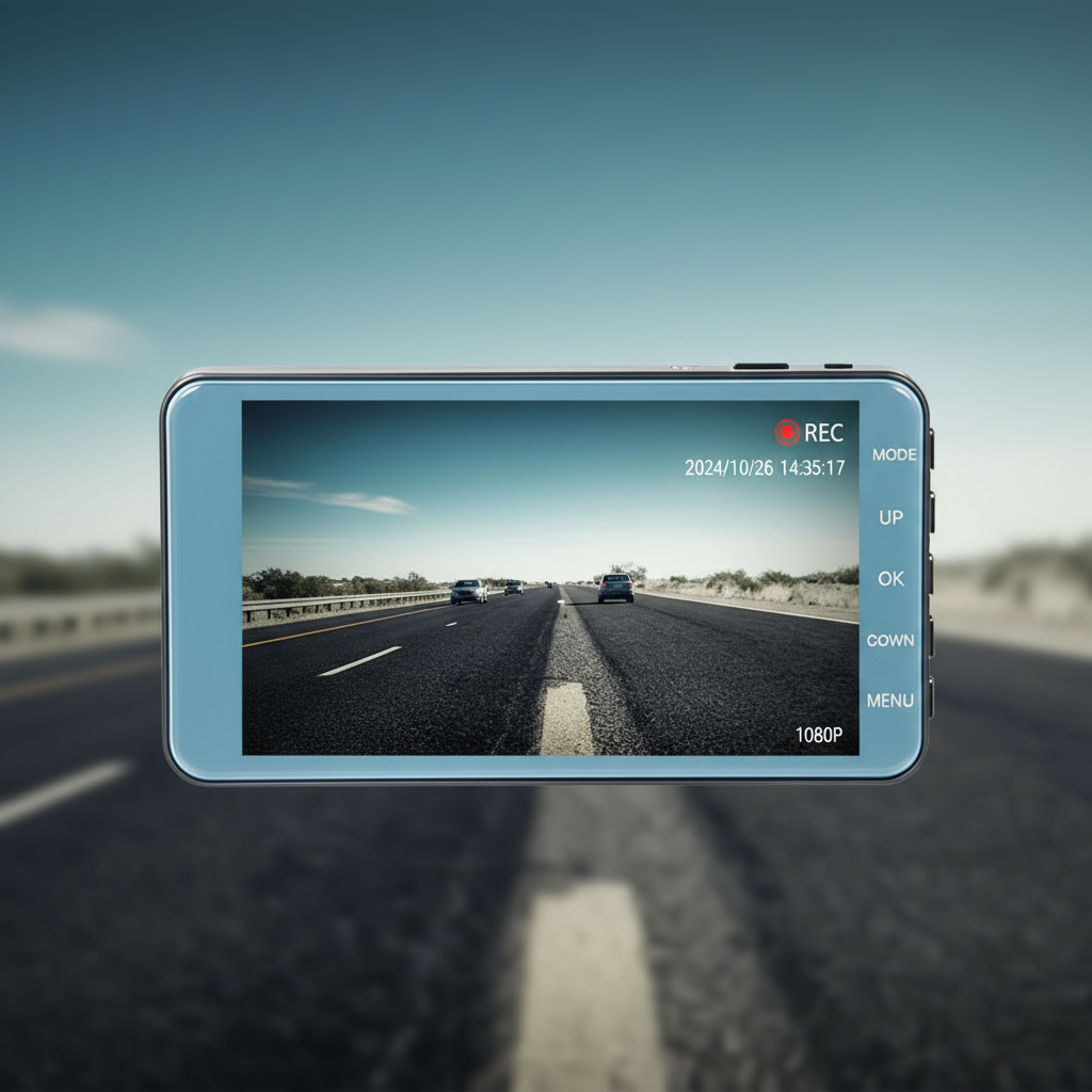 Podwójna kamera samochodowa 1080P z 4,0-calowym ekranem IPS i kątem widzenia 170 stopni