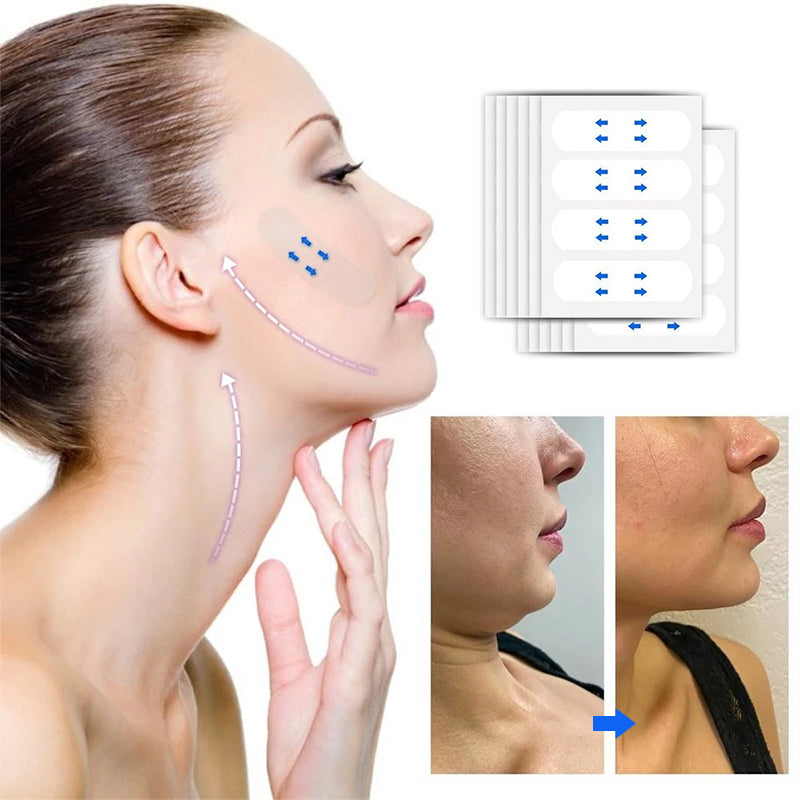 Cinta Facial Invisible Suave para Refinamiento Sutil del Contorno