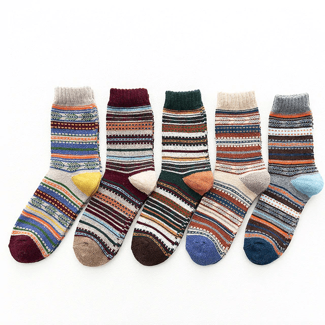 Nordloom İskandinav Motifli Kuzey Yünü Pamuklu Örgü Kazak Unisex Sıcaklık